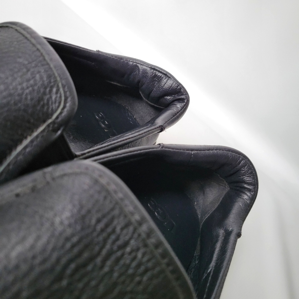 UGG Leather Platform Loafer Sz 9 - Picture 7 of 13